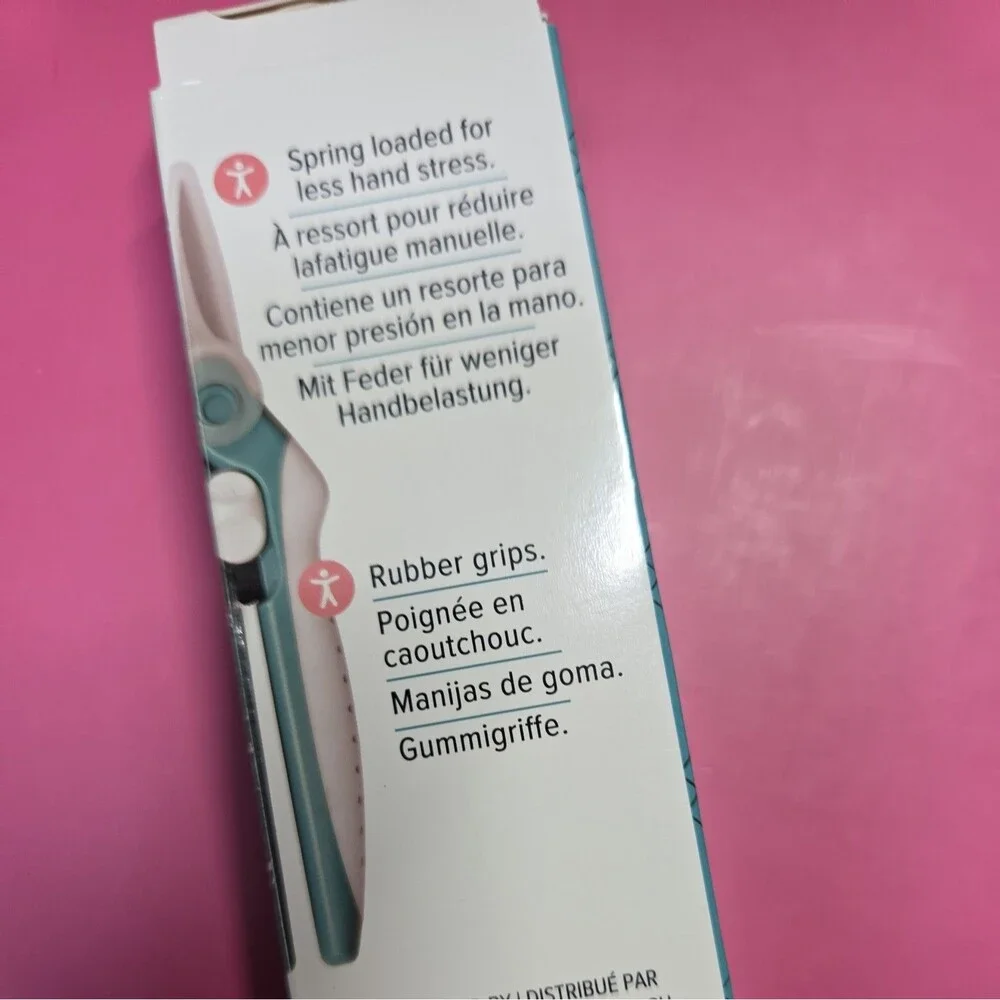 We R Comfort Craft Scissors-Spring Loaded Rubber Grips NEW - Picture 3 of 5